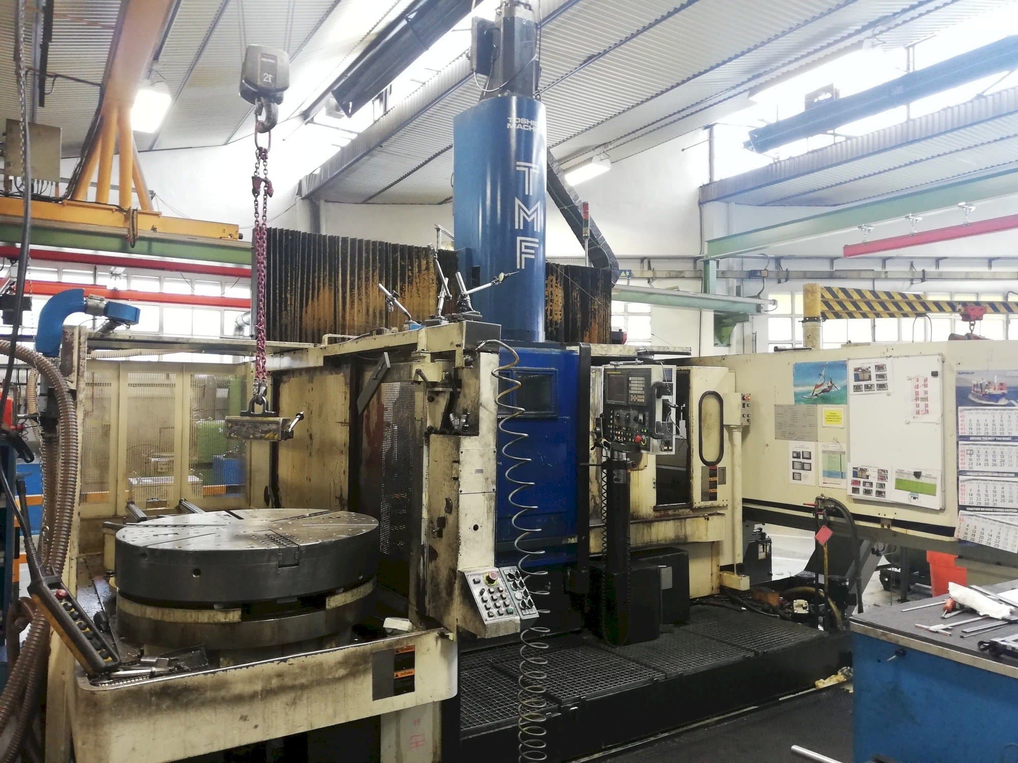 Prikaz  stroja Toshiba TMF-10  sprijeda