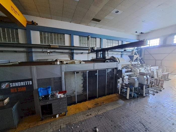 Prikaz stroja SANDRETTO HES 3500 sprijeda