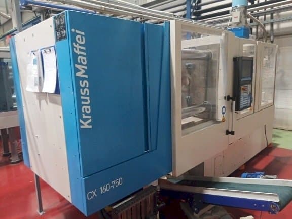 Prikaz stroja Krauss Maffei KM 160-750 CX sprijeda