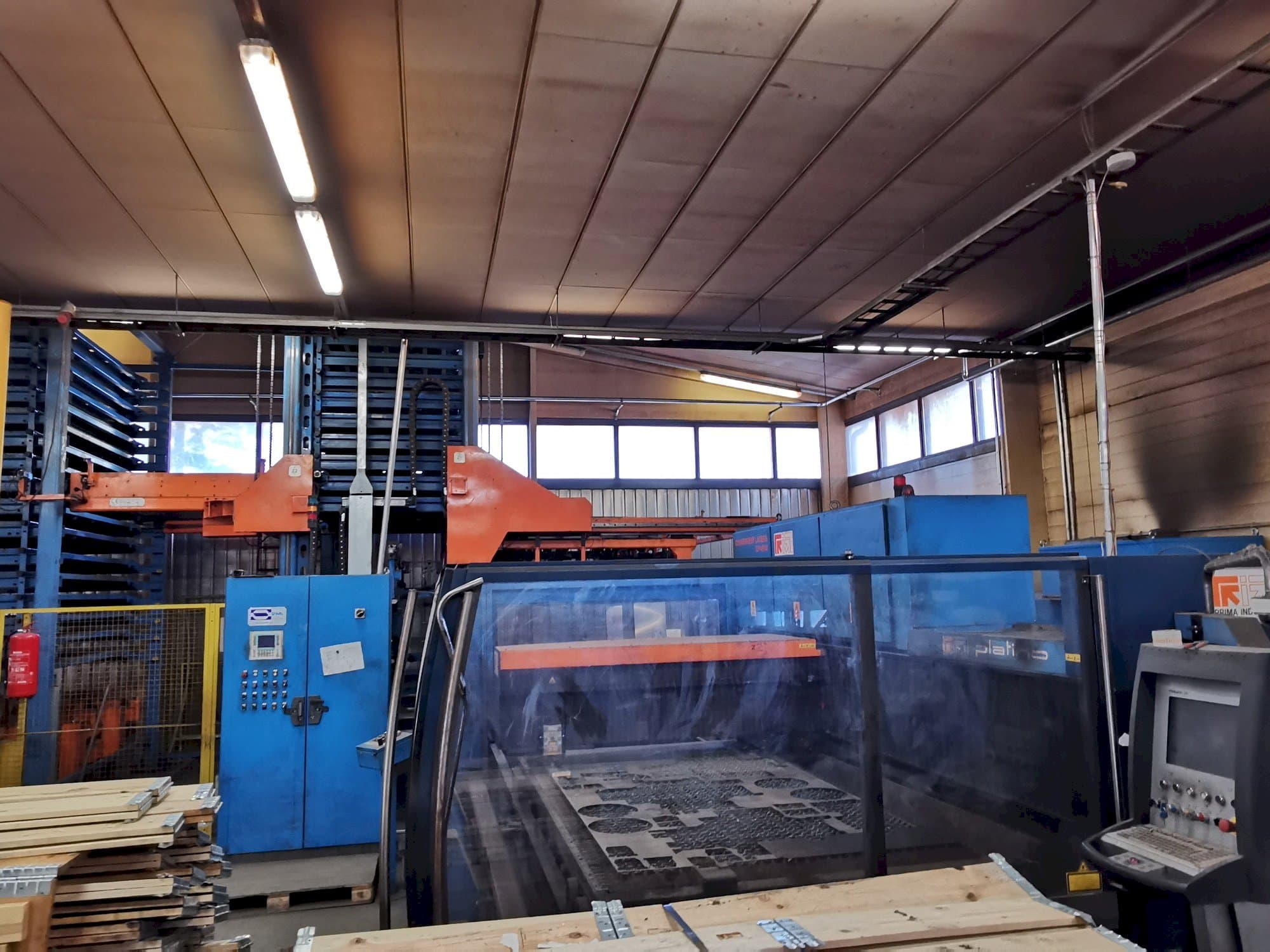 Prikaz stroja Prima Industrie Platino 1530 sprijeda