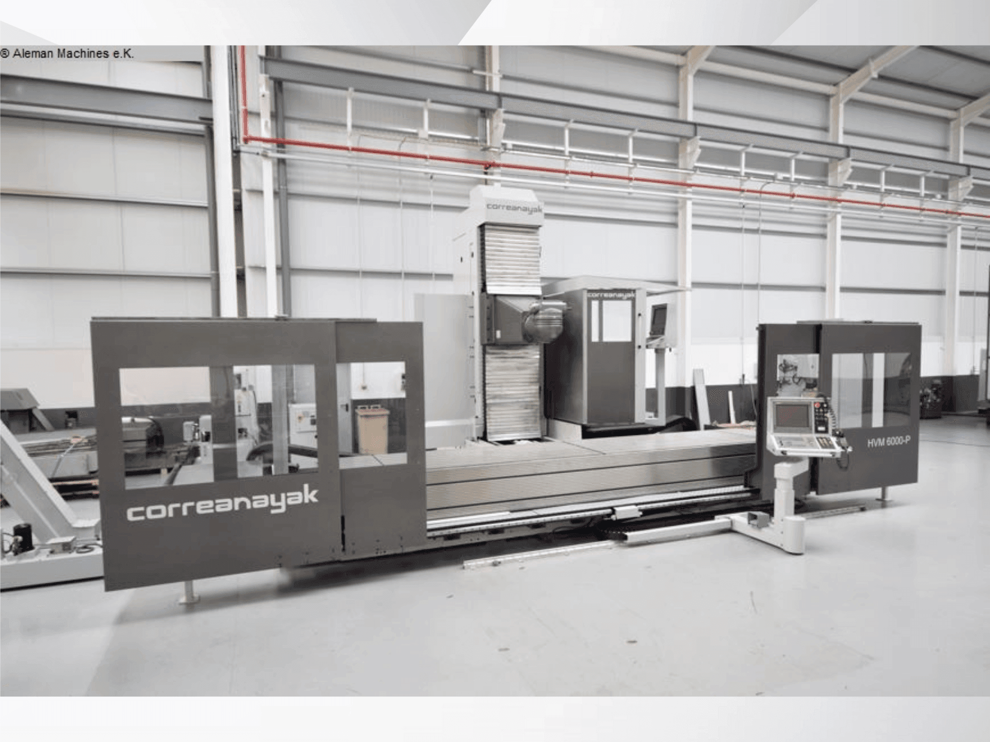 Prikaz stroja ANAYAK HVM 6000 sprijeda