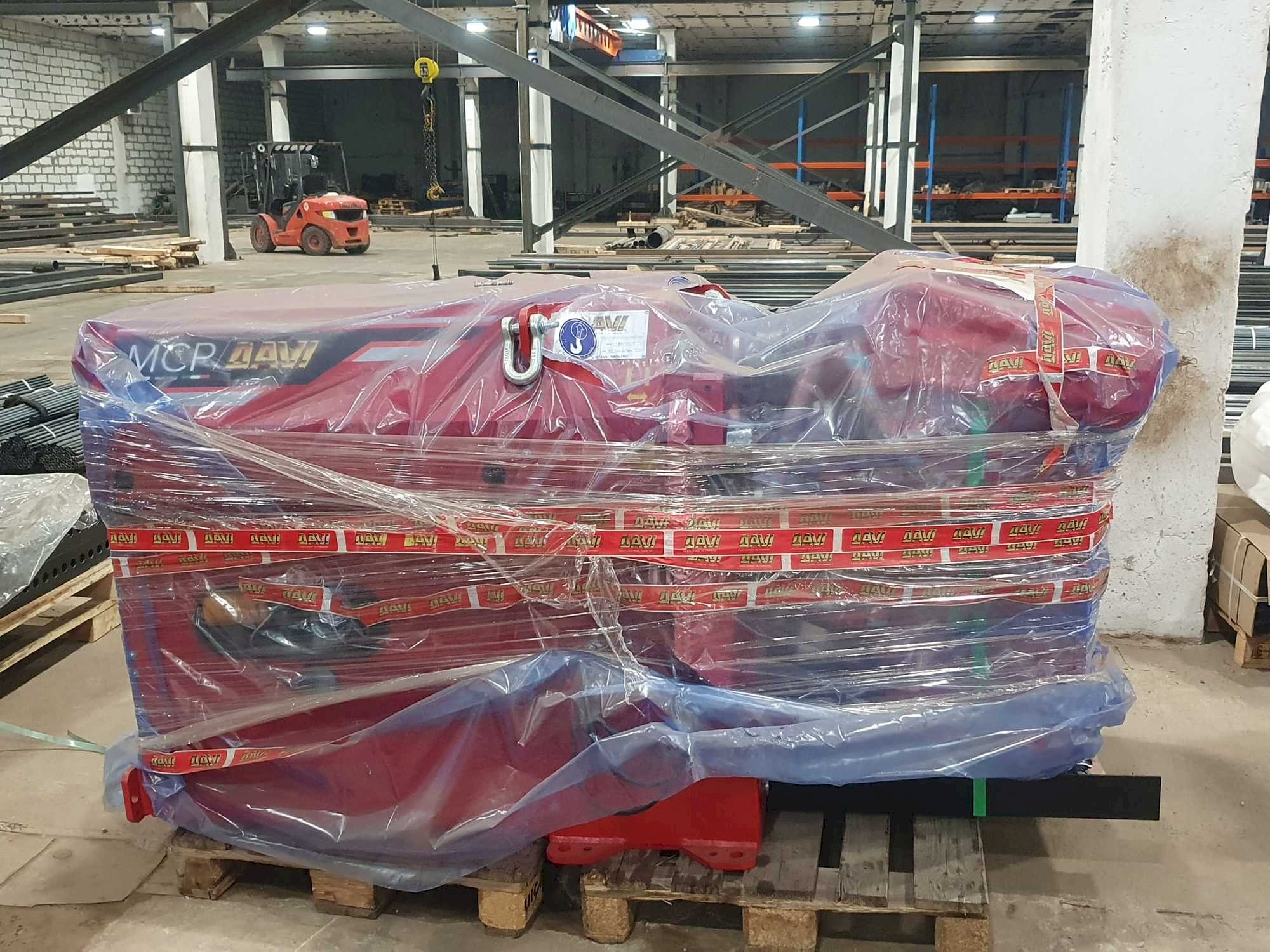 Prikaz stroja Davi MCP 9 sprijeda