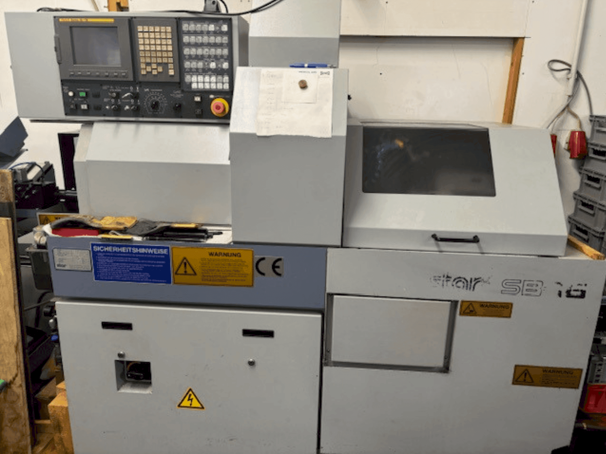 Prikaz  stroja Star SB-16  sprijeda