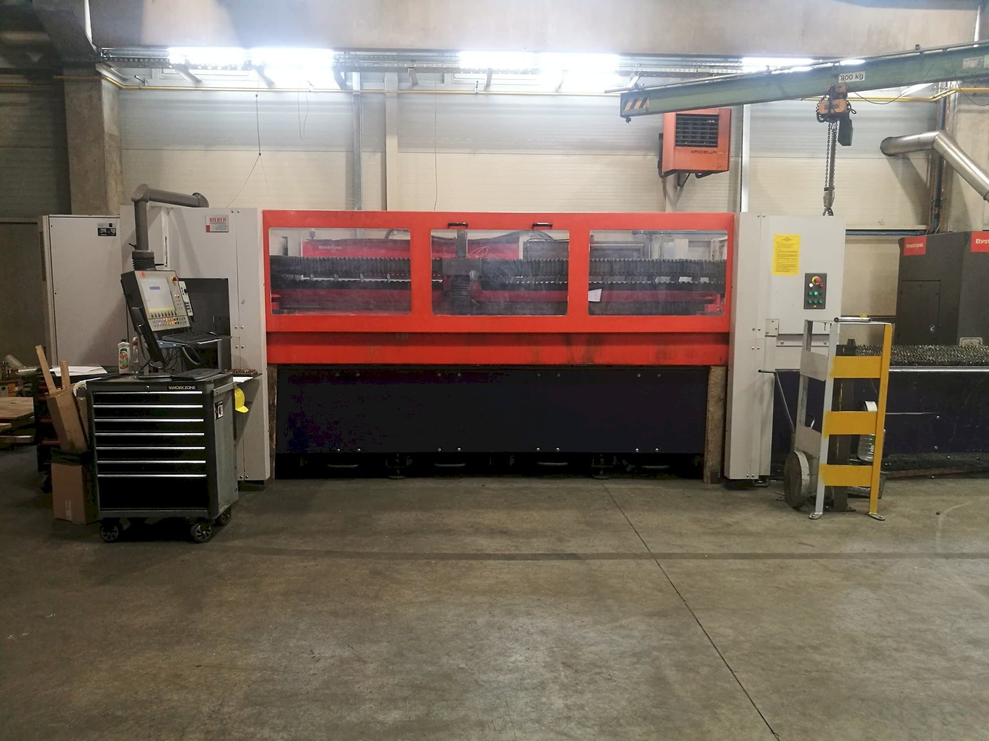 Prikaz  stroja Bystronic Bystar 3015  sprijeda