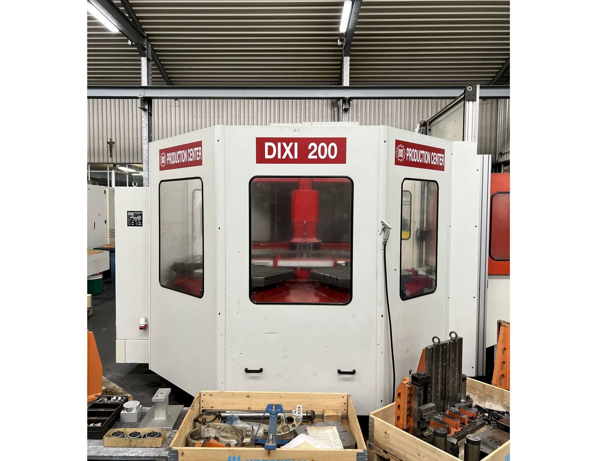 Prikaz stroja DIXI 200 sprijeda