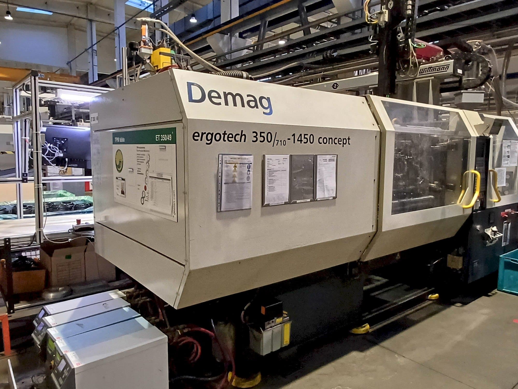 Prikaz stroja SUMITOMO SHI DEMAG Ergotech 350 Concept sprijeda