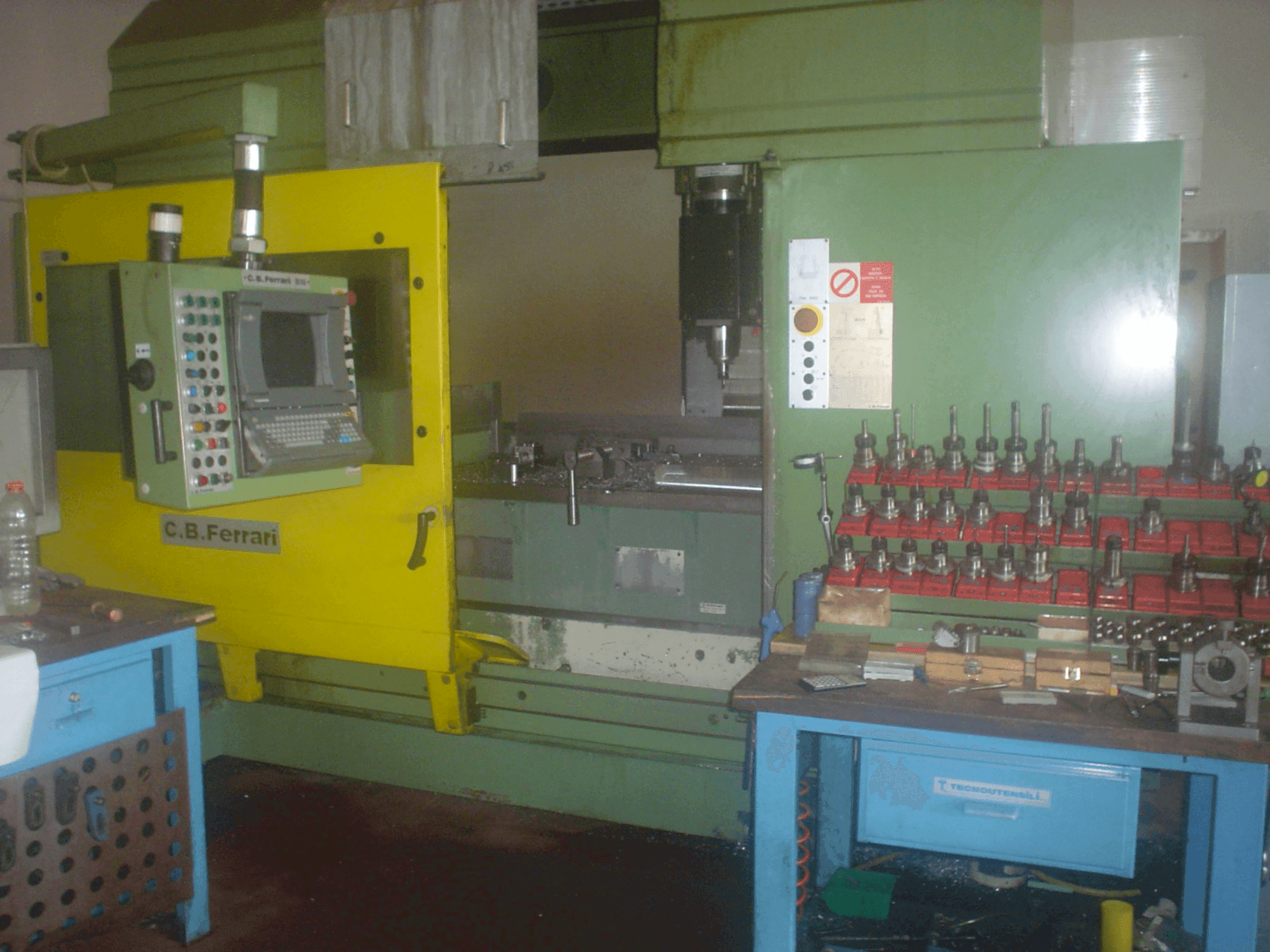 Prikaz stroja C.B. Ferrari B18 sprijeda