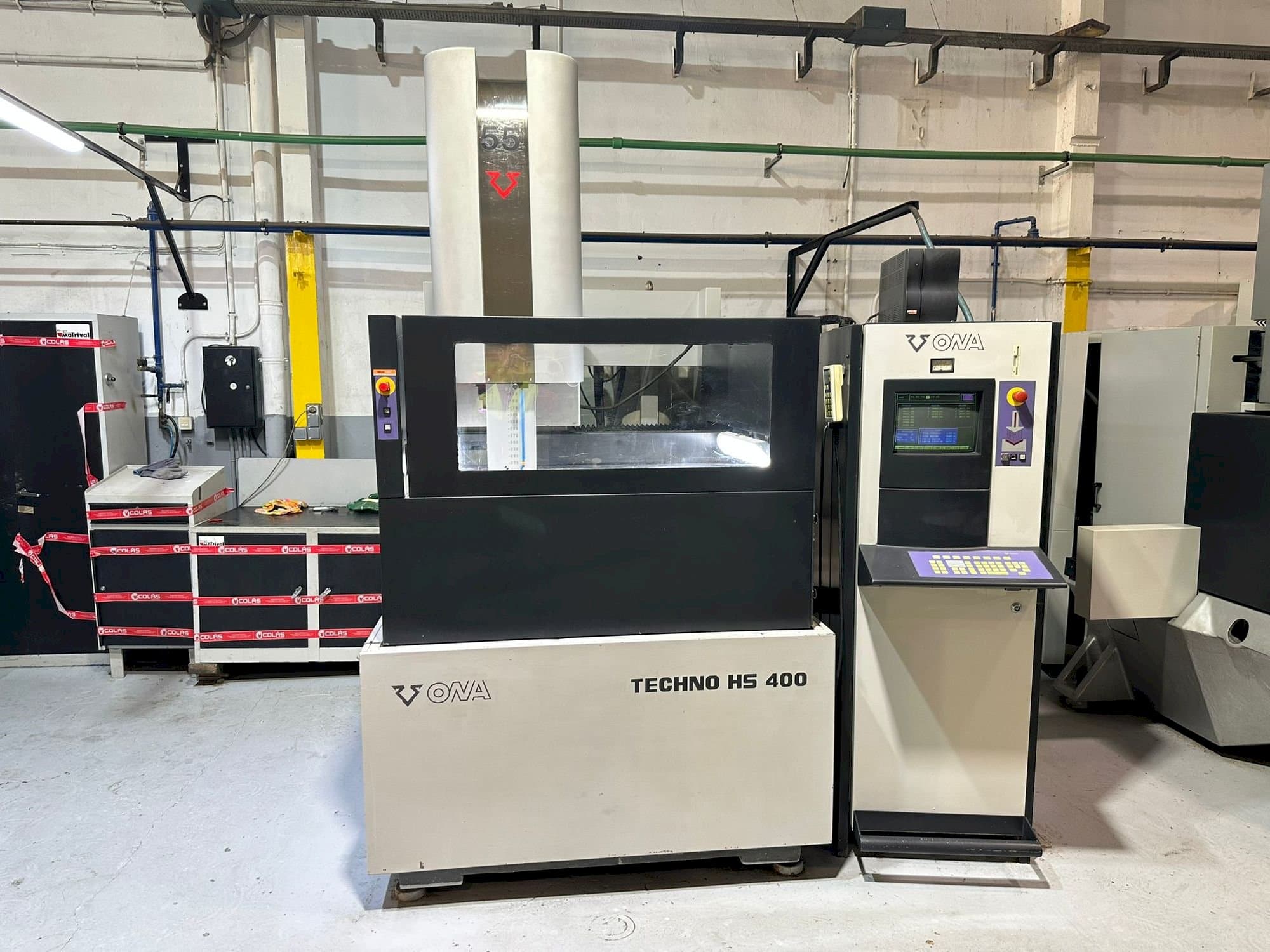 Prikaz stroja ONA HS 400 sprijeda