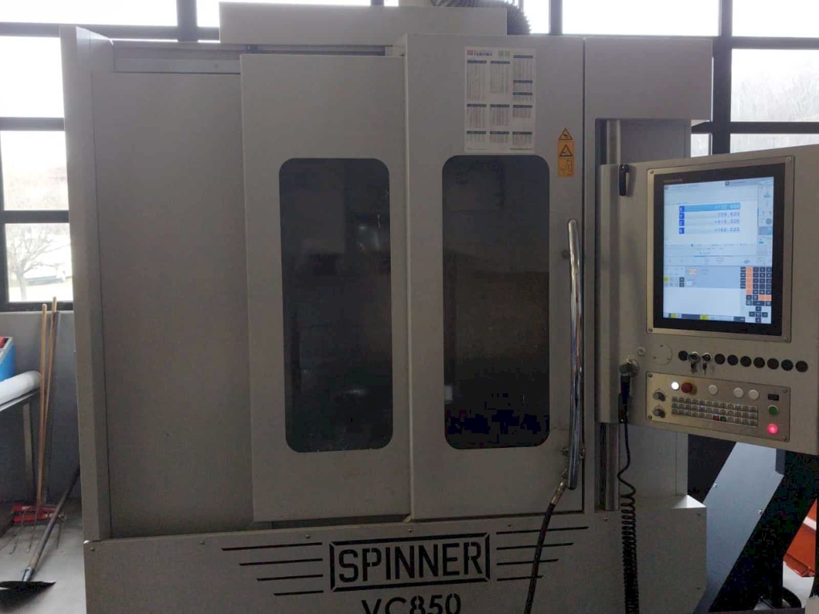 Prikaz  stroja SPINNER VC 850  sprijeda