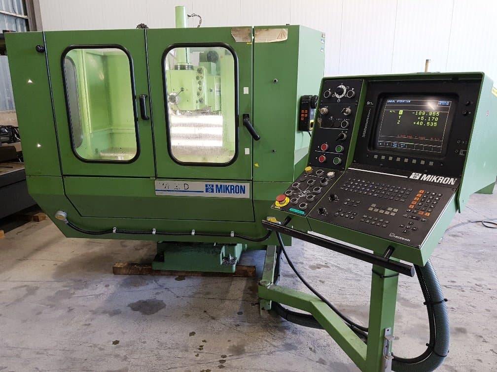 Prikaz stroja Mikron WF 21-D sprijeda