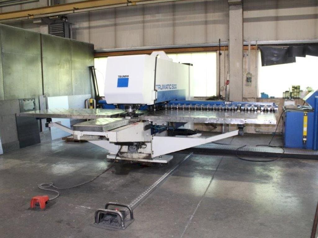 Prikaz  stroja Trumpf Trumatic 500  sprijeda
