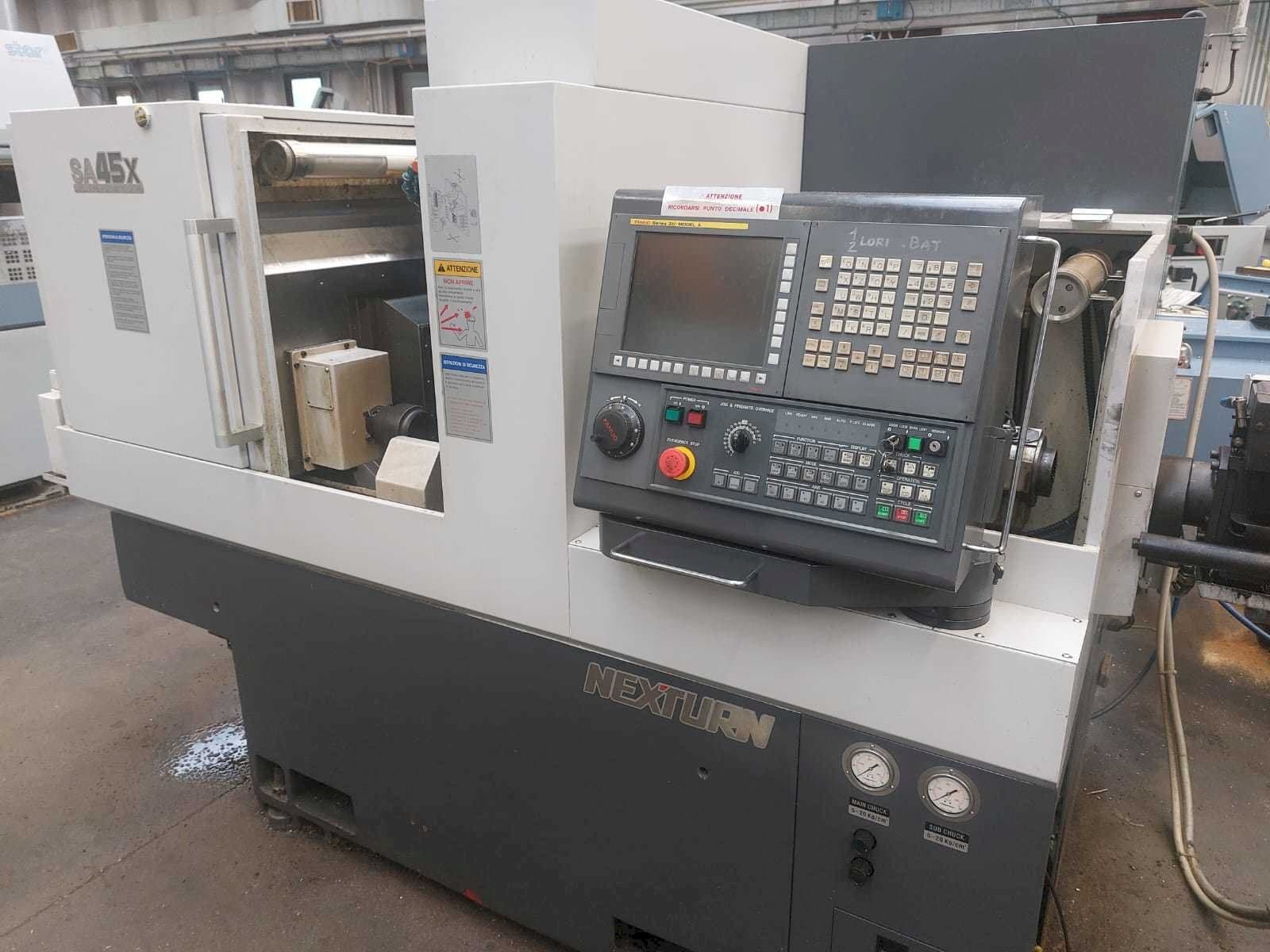 Prikaz stroja Nexturn SA 45X sprijeda