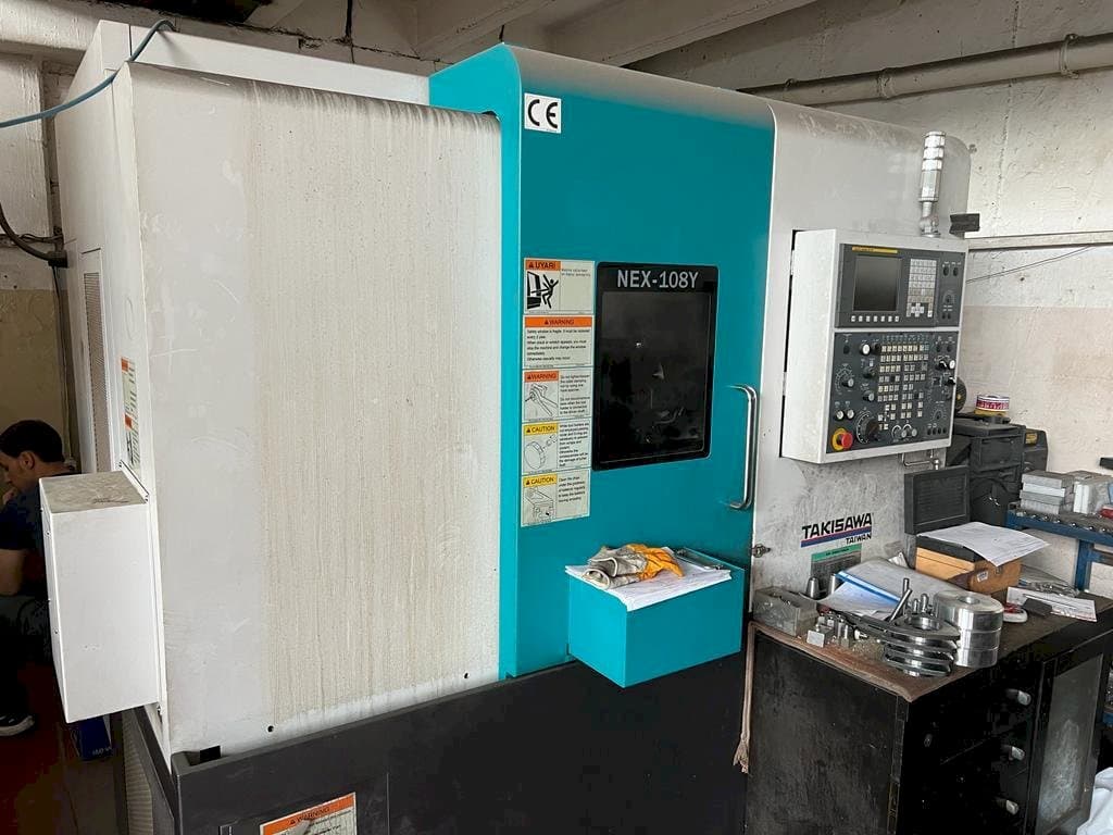 Prikaz stroja Takisawa NEX-108Y sprijeda