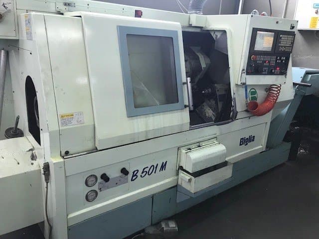 Prikaz  stroja Biglia B501  sprijeda