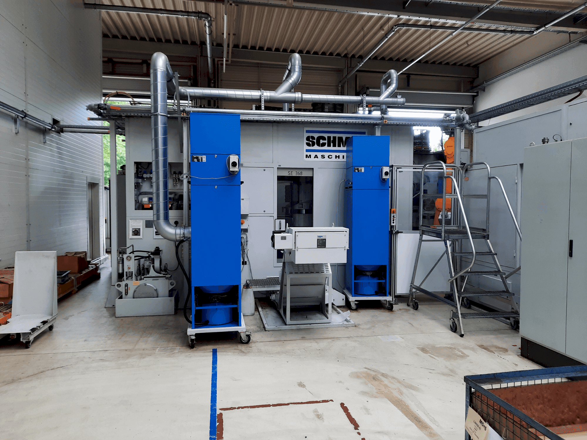 Prikaz stroja SCHMID SE 368 sprijeda