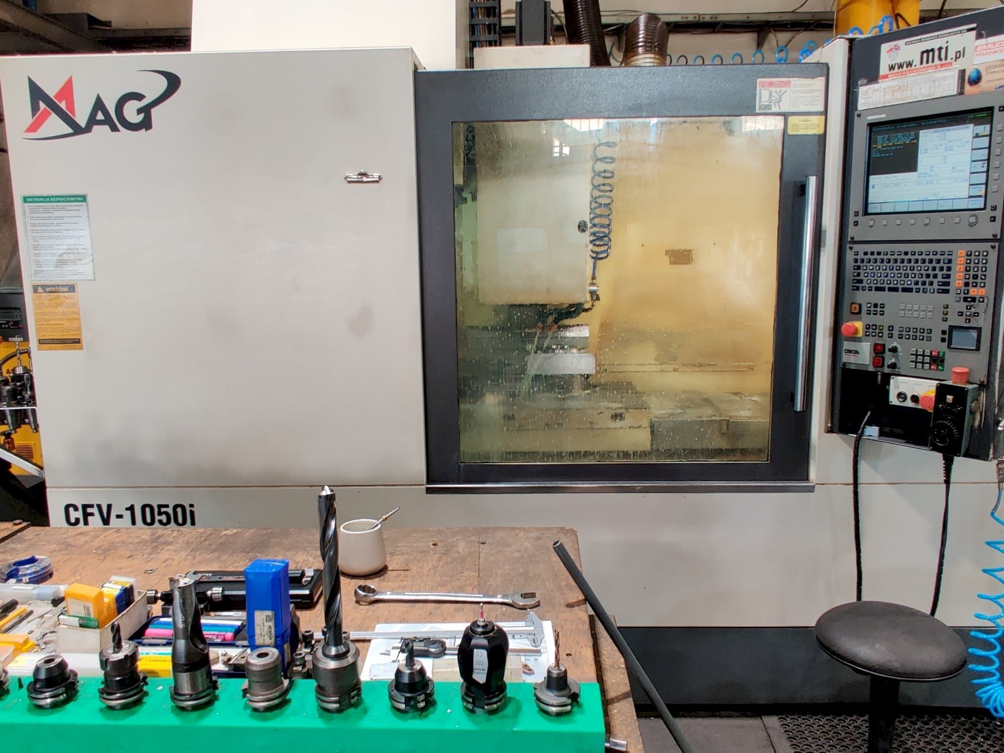 Prikaz stroja MAG CFV 1050 sprijeda