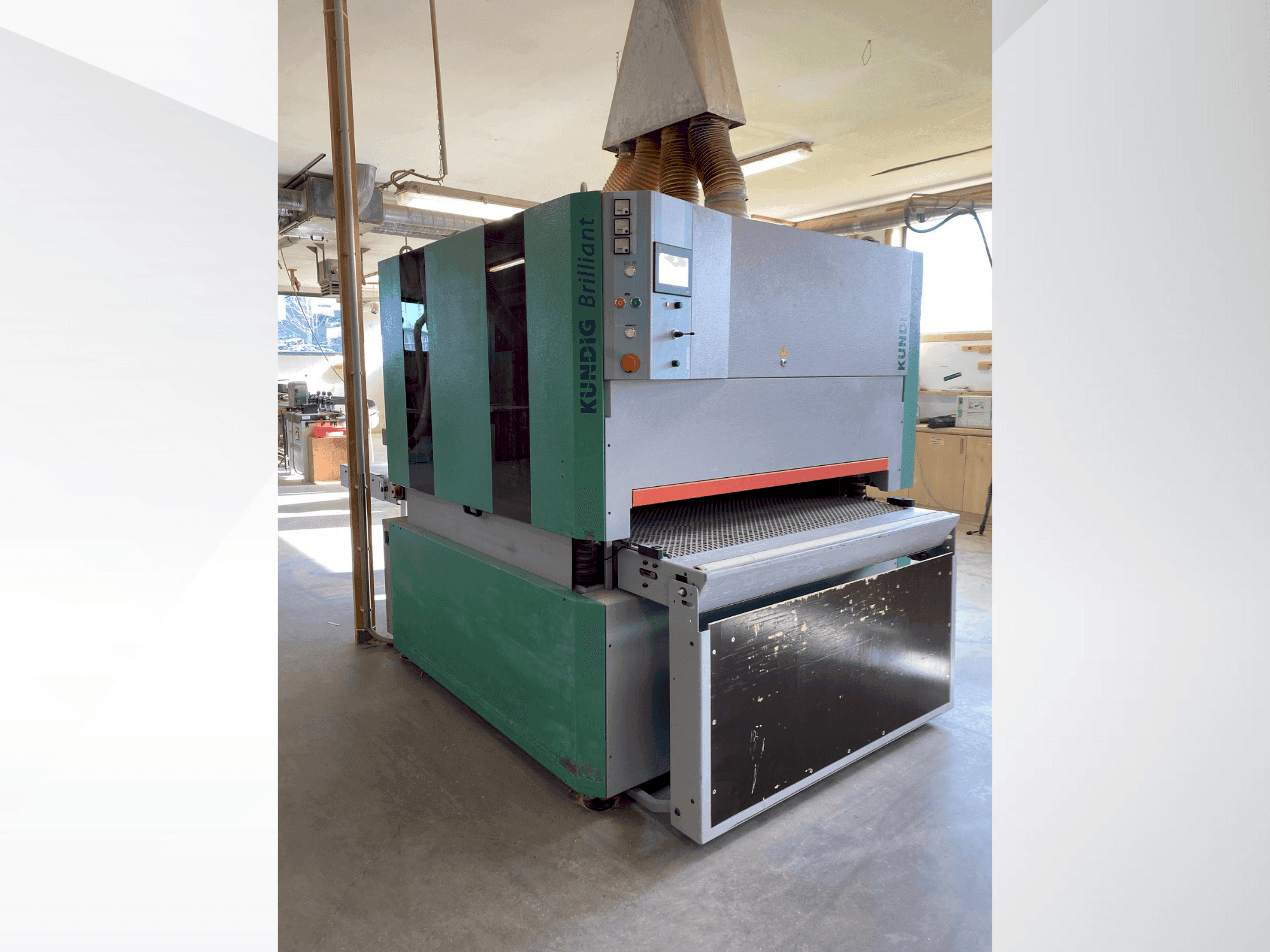 Prikaz  stroja Kundig Brilliant-3 1300mm-RRPd  sprijeda