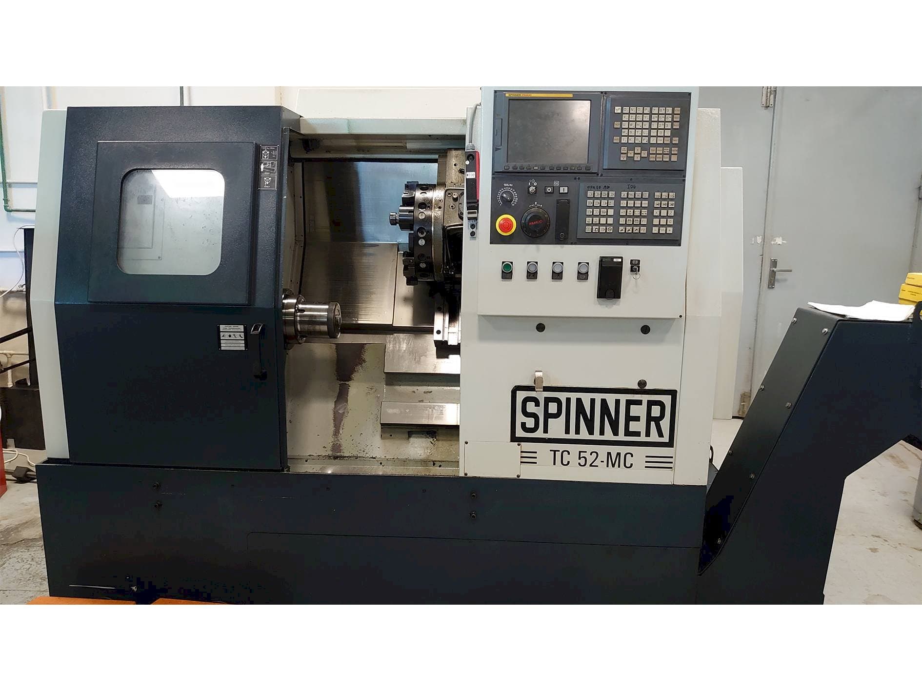 Prikaz stroja SPINNER TC 52-MC sprijeda