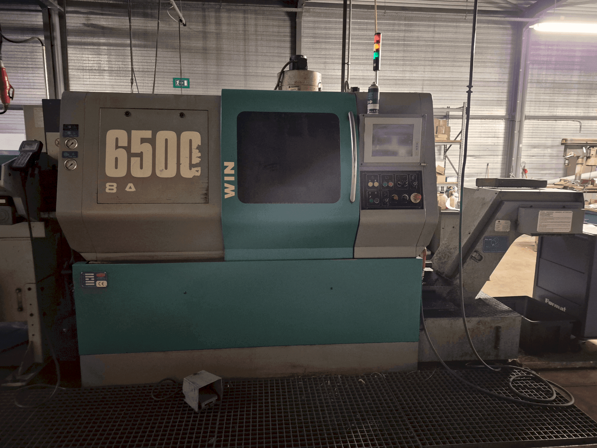 Prikaz stroja MUPEM WIN 6500 sprijeda