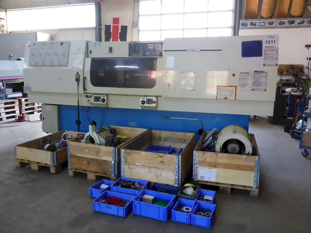 Prikaz stroja MORARA Heavy Quick I/E 1000 CNC sprijeda