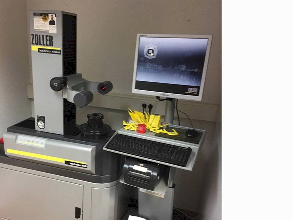 Prikaz stroja Zoller Venturion 450 sprijeda