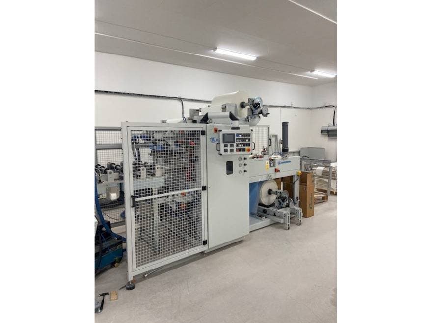 Prikaz  stroja Barberan .  sprijeda