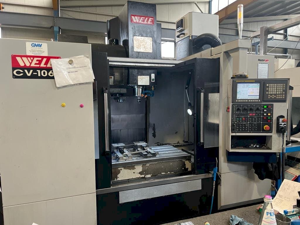 Prikaz  stroja Wele									 CV 1060  sprijeda