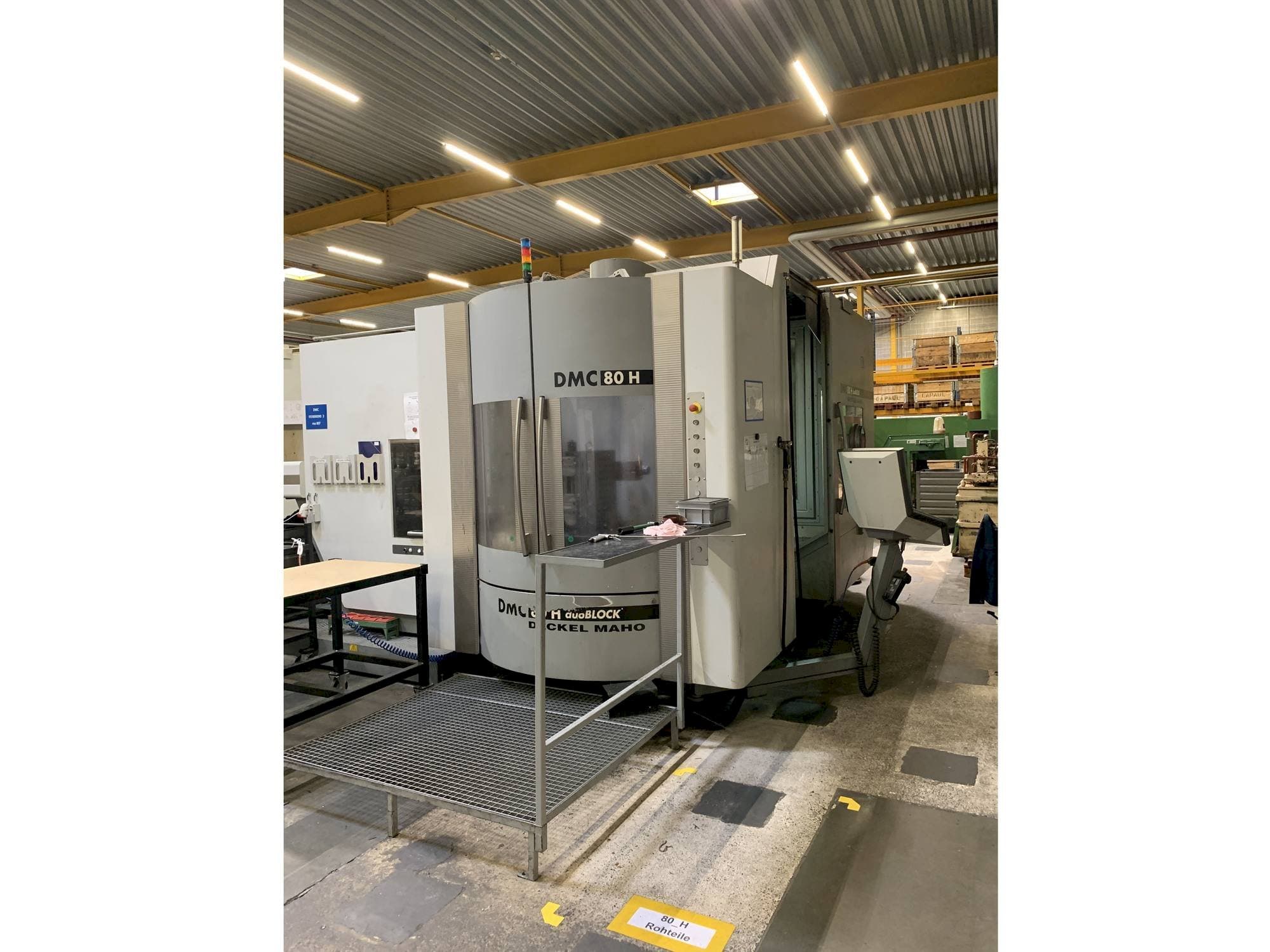 Prikaz stroja DECKEL MAHO DMC 80 H duoBLOCK sprijeda