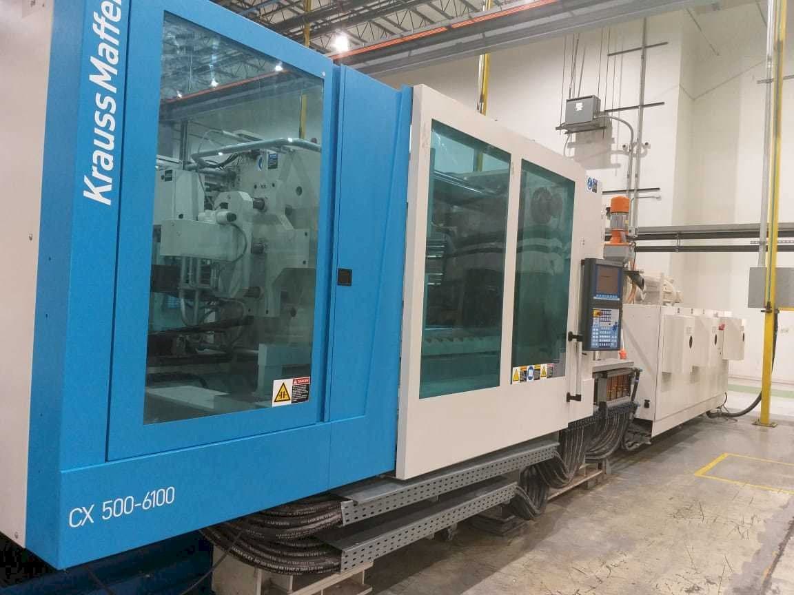 Prikaz stroja Krauss Maffei 500-6100 CX sprijeda