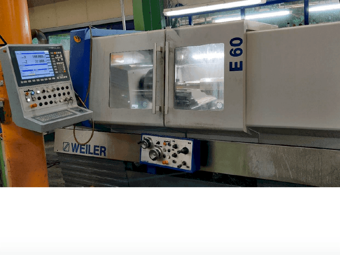 Prikaz stroja Weiler E60 sprijeda