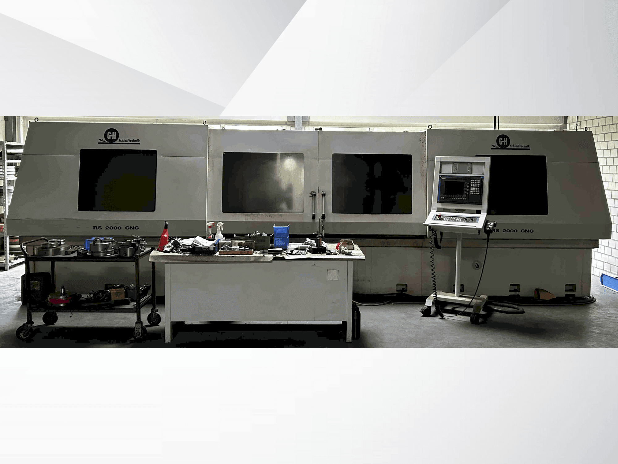 Prikaz stroja GEIBEL & HOTZ RS 2000 CNC sprijeda