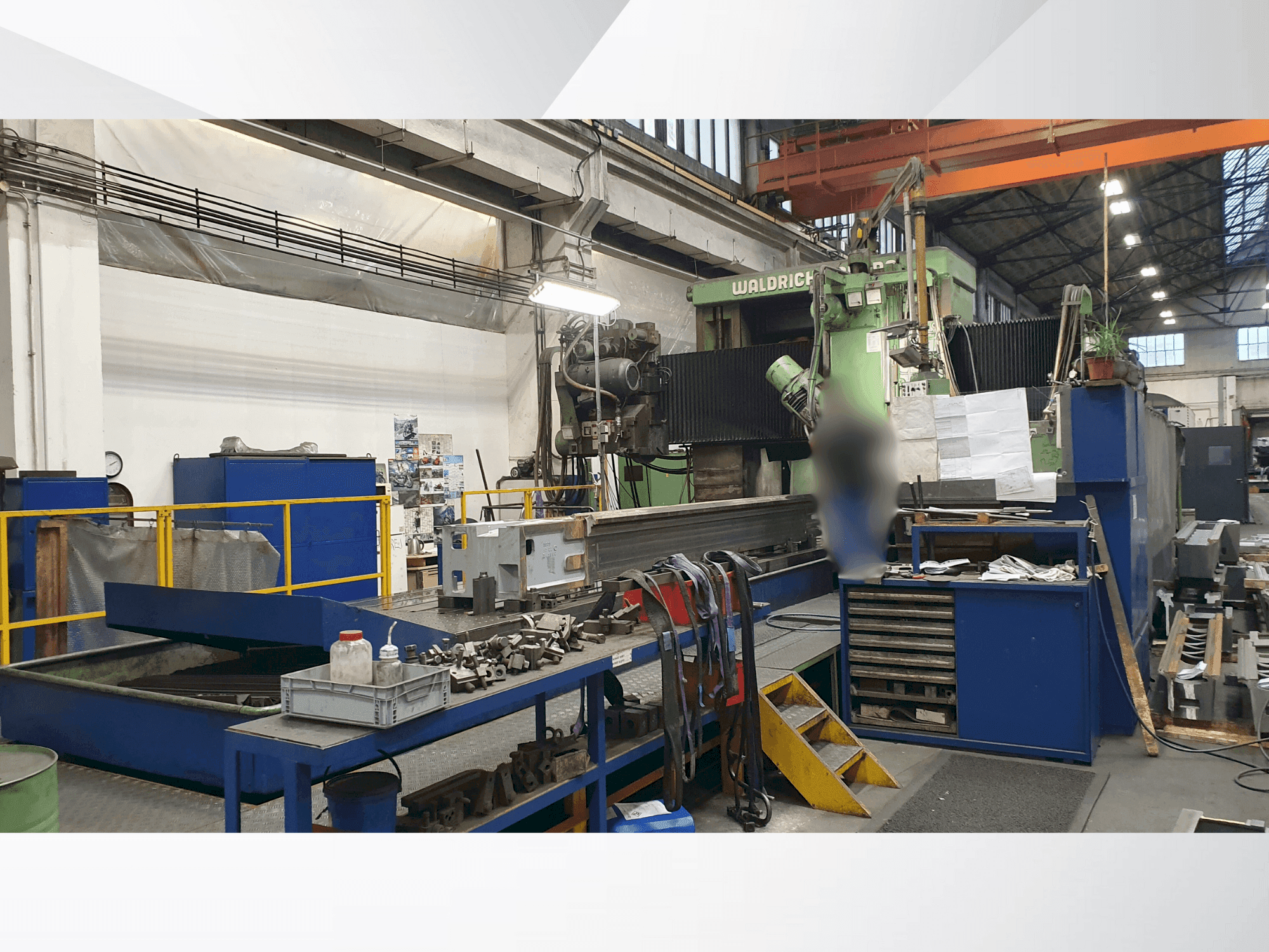 Prikaz  stroja WALDRICH COBURG 30-15 S 3030  sprijeda