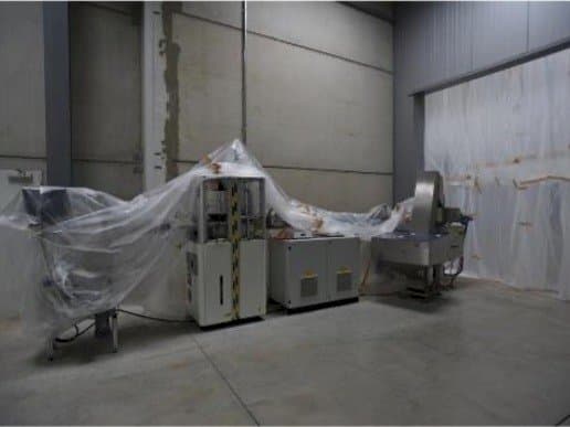 Prikaz stroja SACMI EL 1500 sprijeda