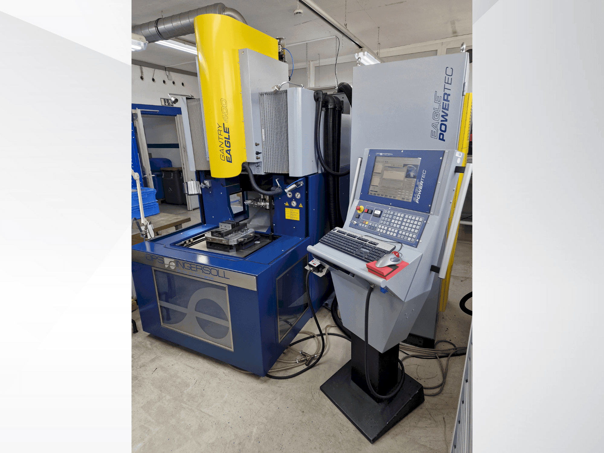 Prikaz  stroja OPS INGERSOLL Eagle 400  sprijeda