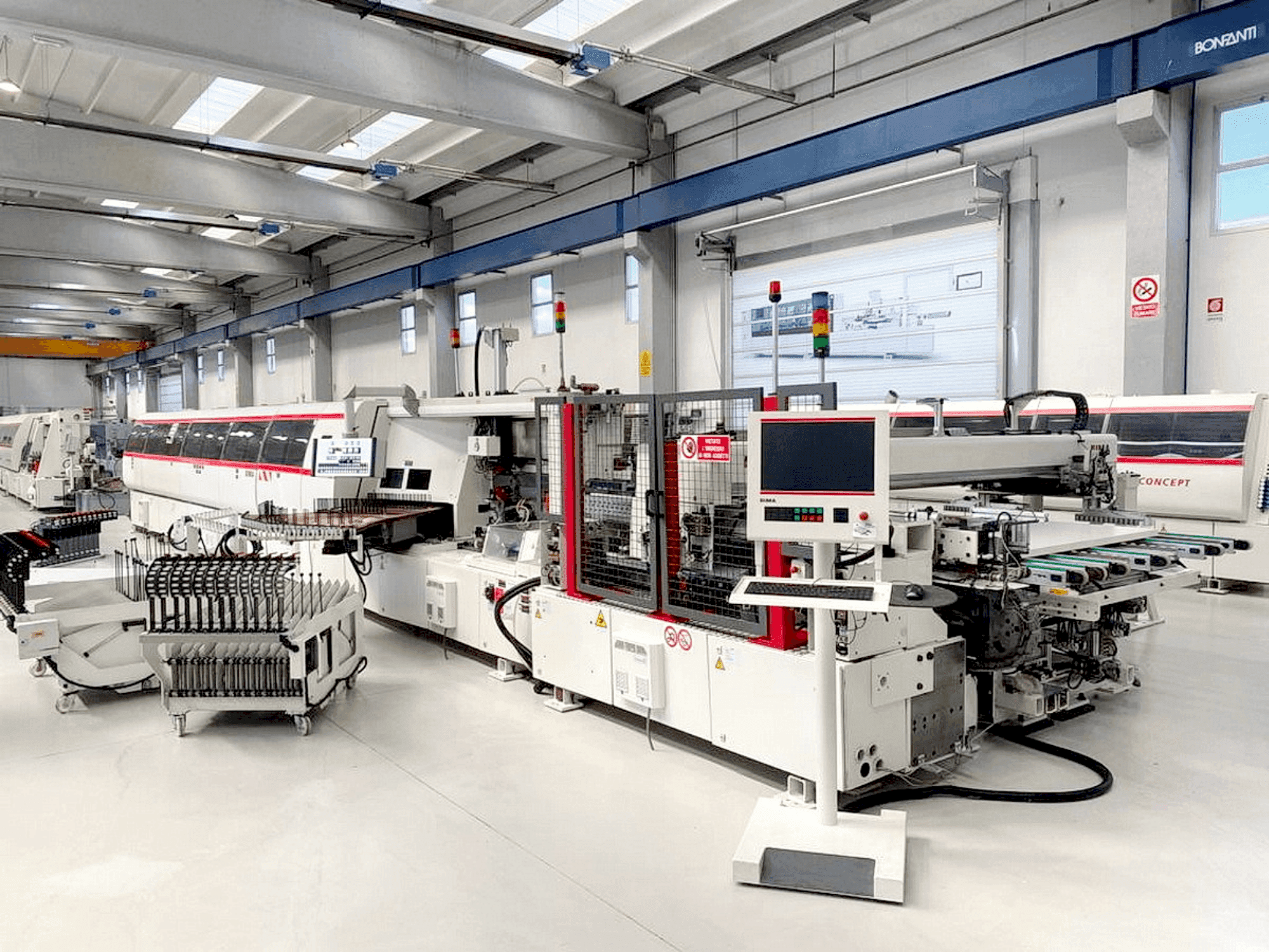 Prikaz  stroja IMA NOVIMAT LASER System/I/R75/1110/R3  sprijeda