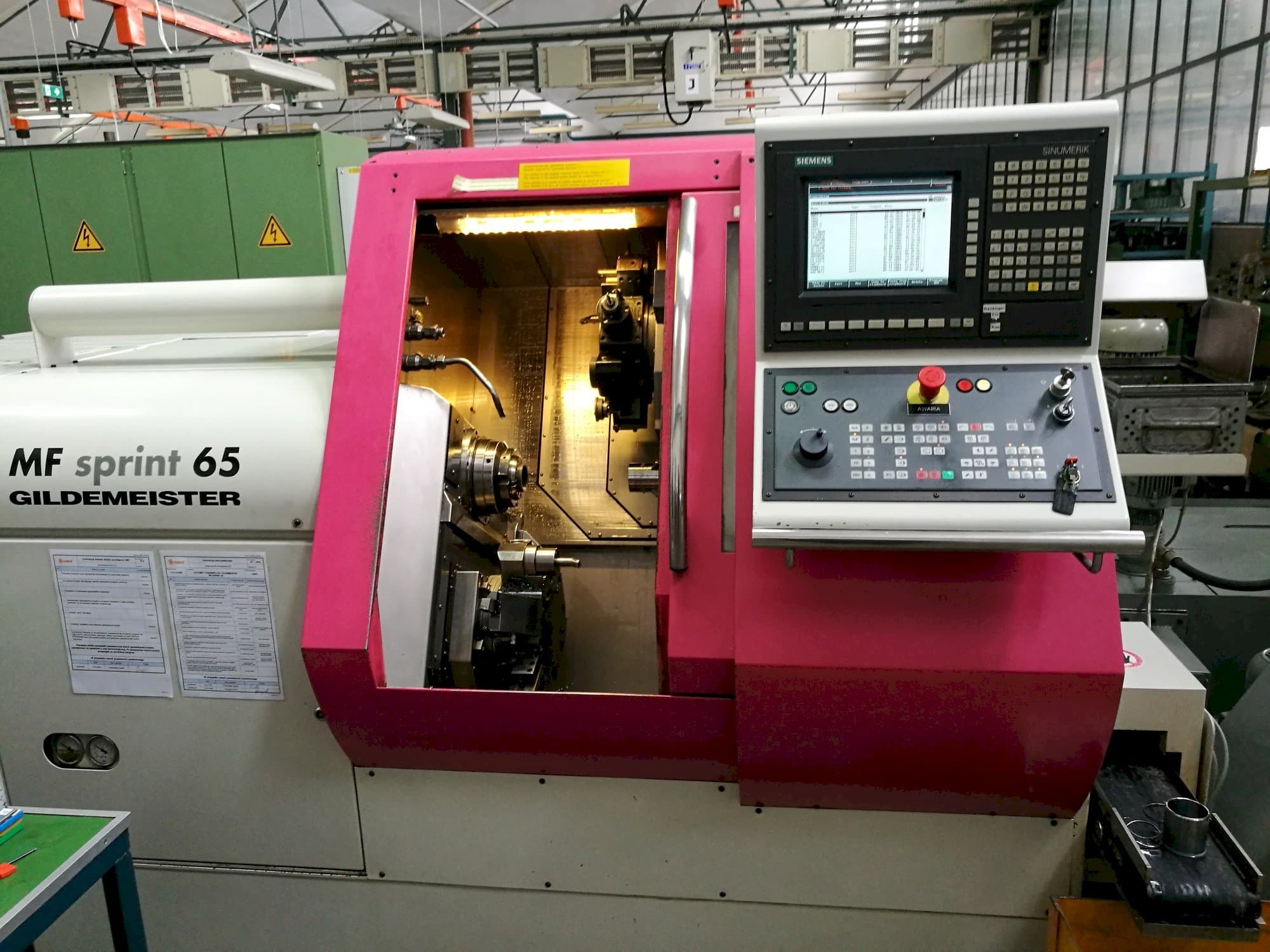 Prikaz stroja Gildemeister MF Sprint 65 sprijeda