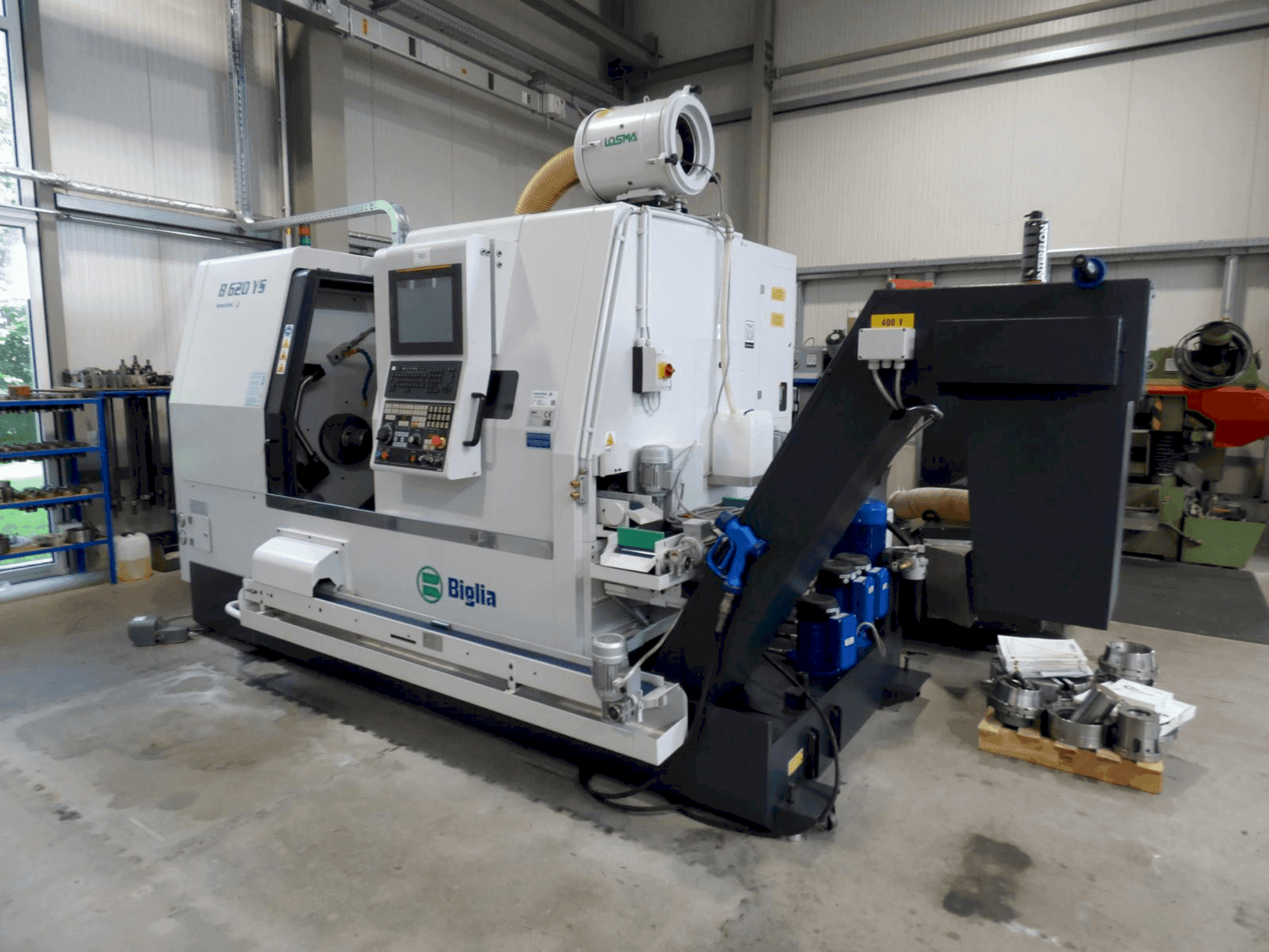 Prikaz stroja Biglia B620YS sprijeda