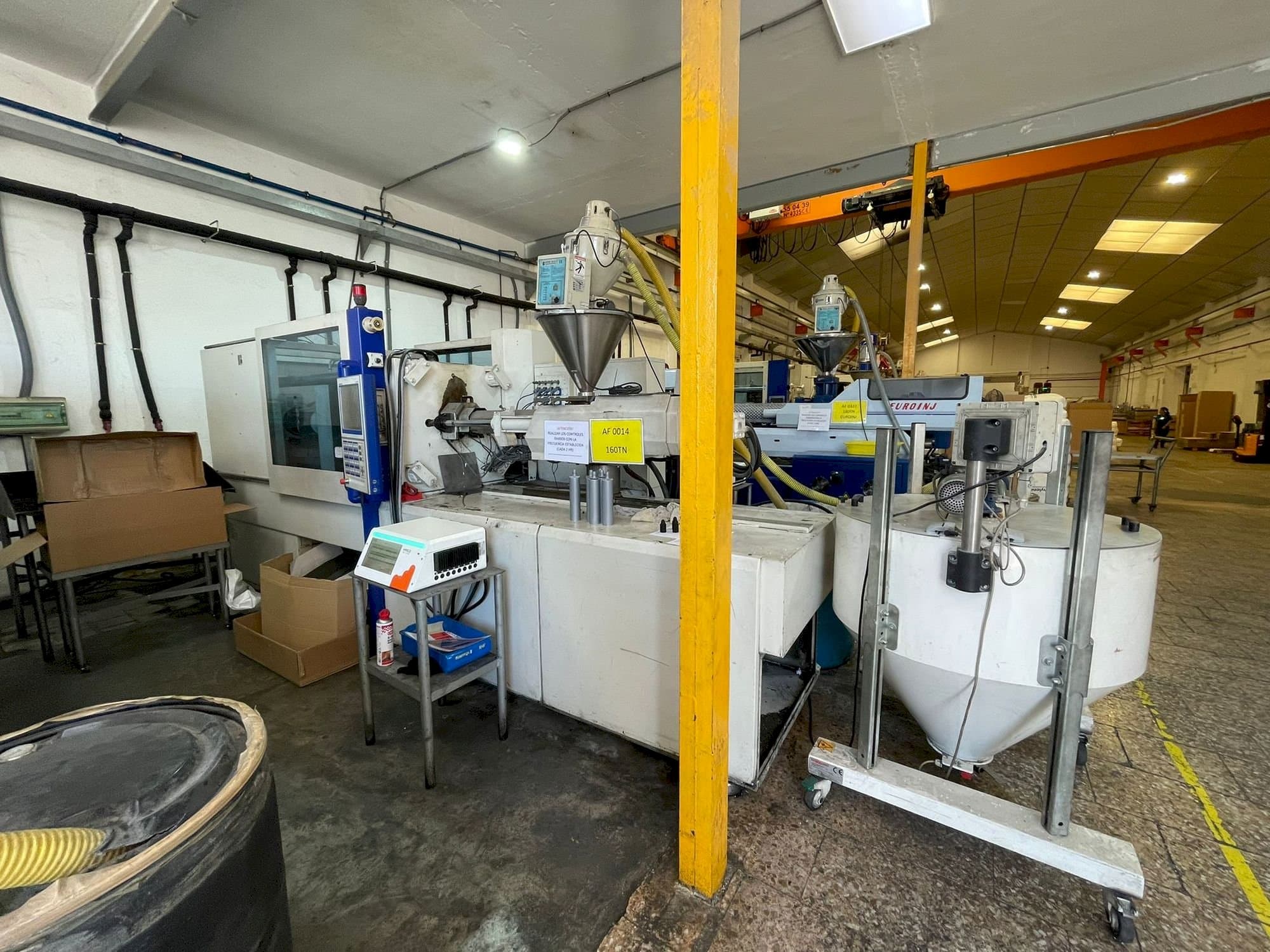 Prikaz stroja Battenfeld HM 160/525 E sprijeda