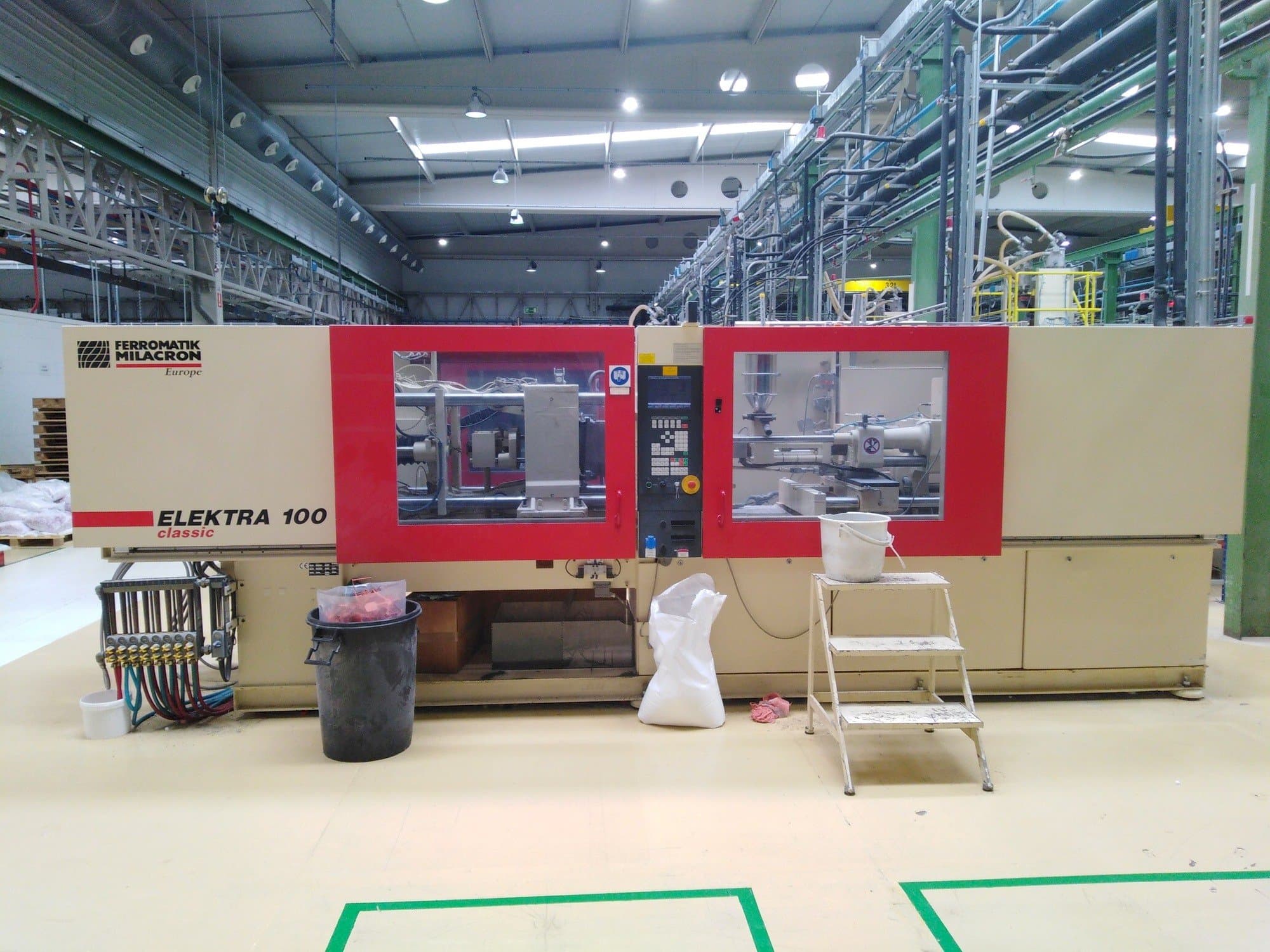 Prikaz stroja Ferromatik Electra 100 sprijeda