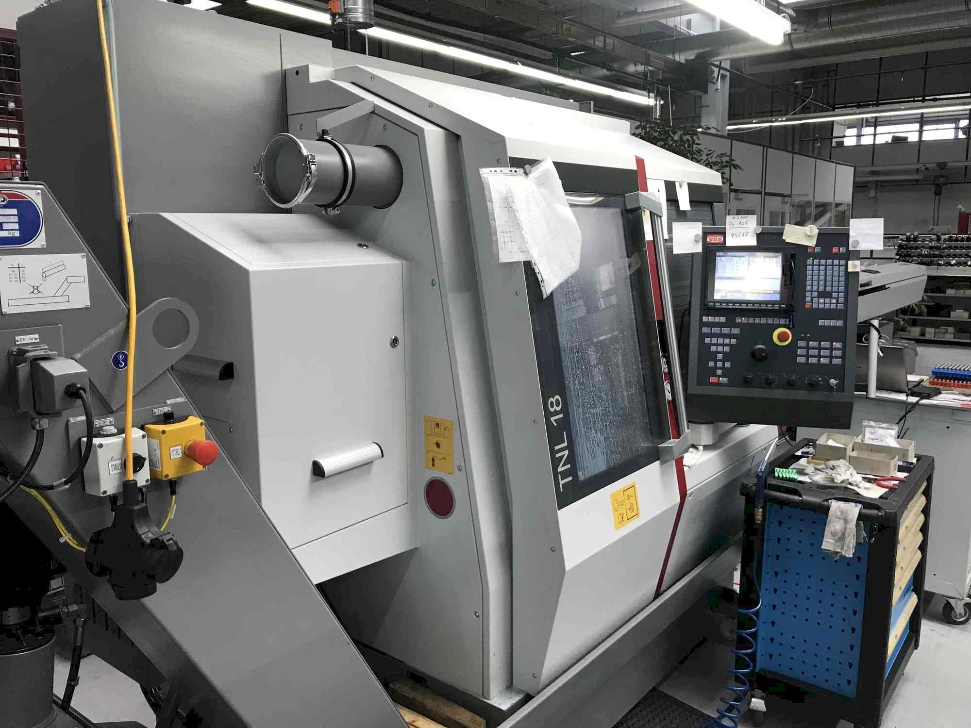 Prikaz  stroja TRAUB TNL 18-9P  sprijeda