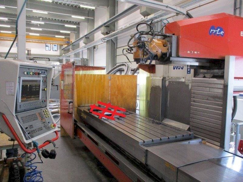 Prikaz stroja MTE BF-2700 sprijeda