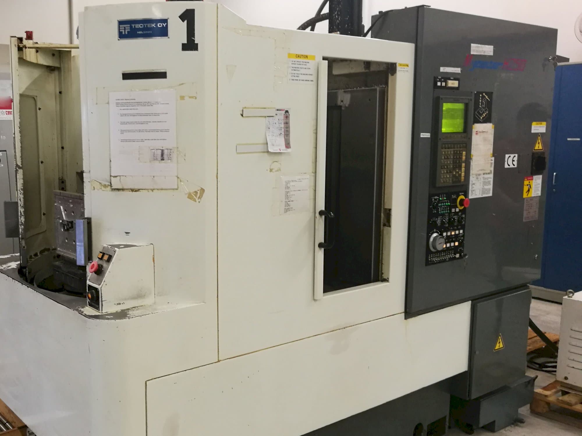 Prikaz stroja Kitamura Mycenter H250 slijeva