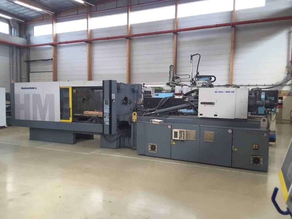 Prikaz stroja Battenfeld BA 5000 - 2800 HM sprijeda