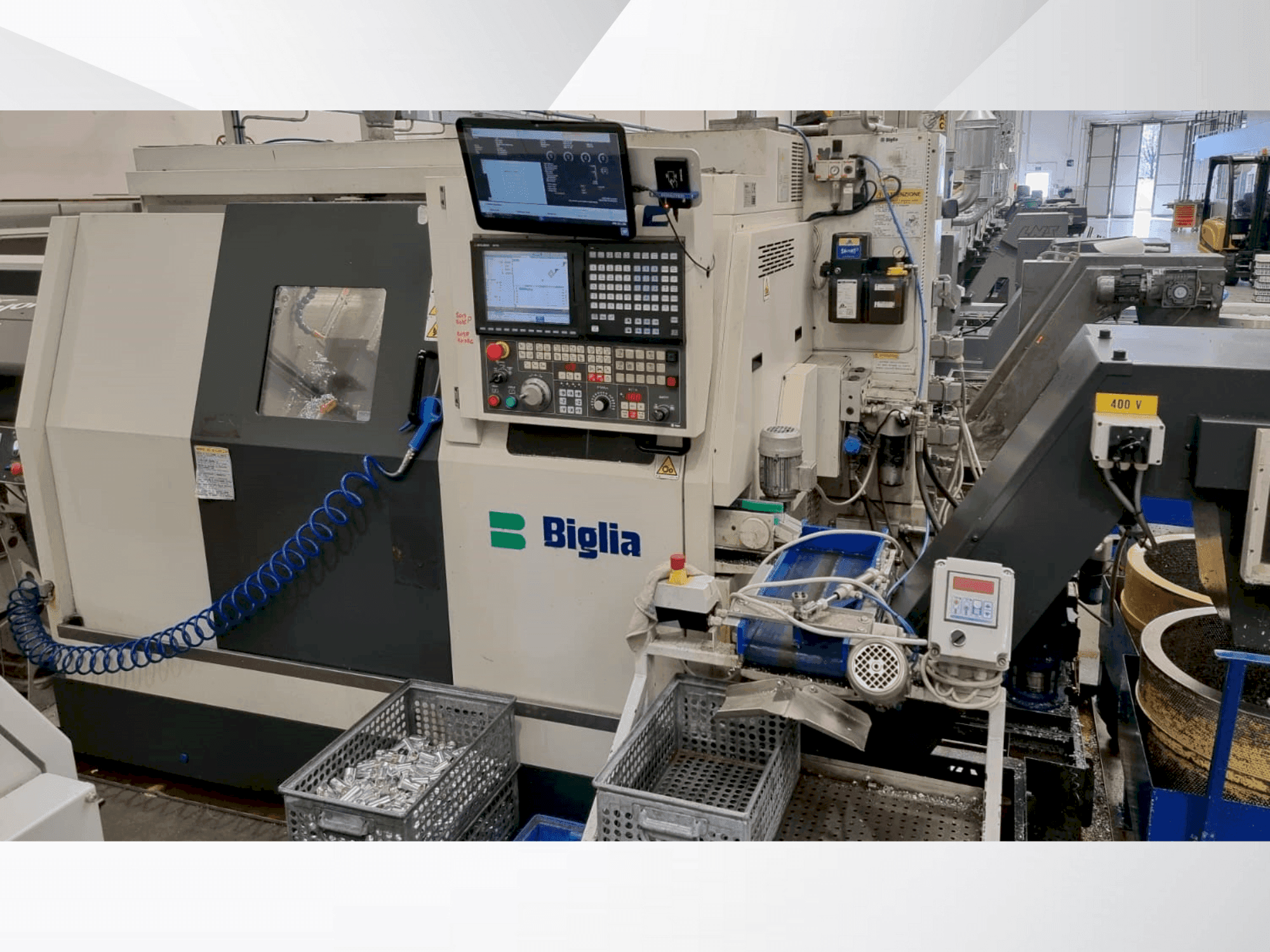 Prikaz  stroja Biglia B436 Y2  sprijeda