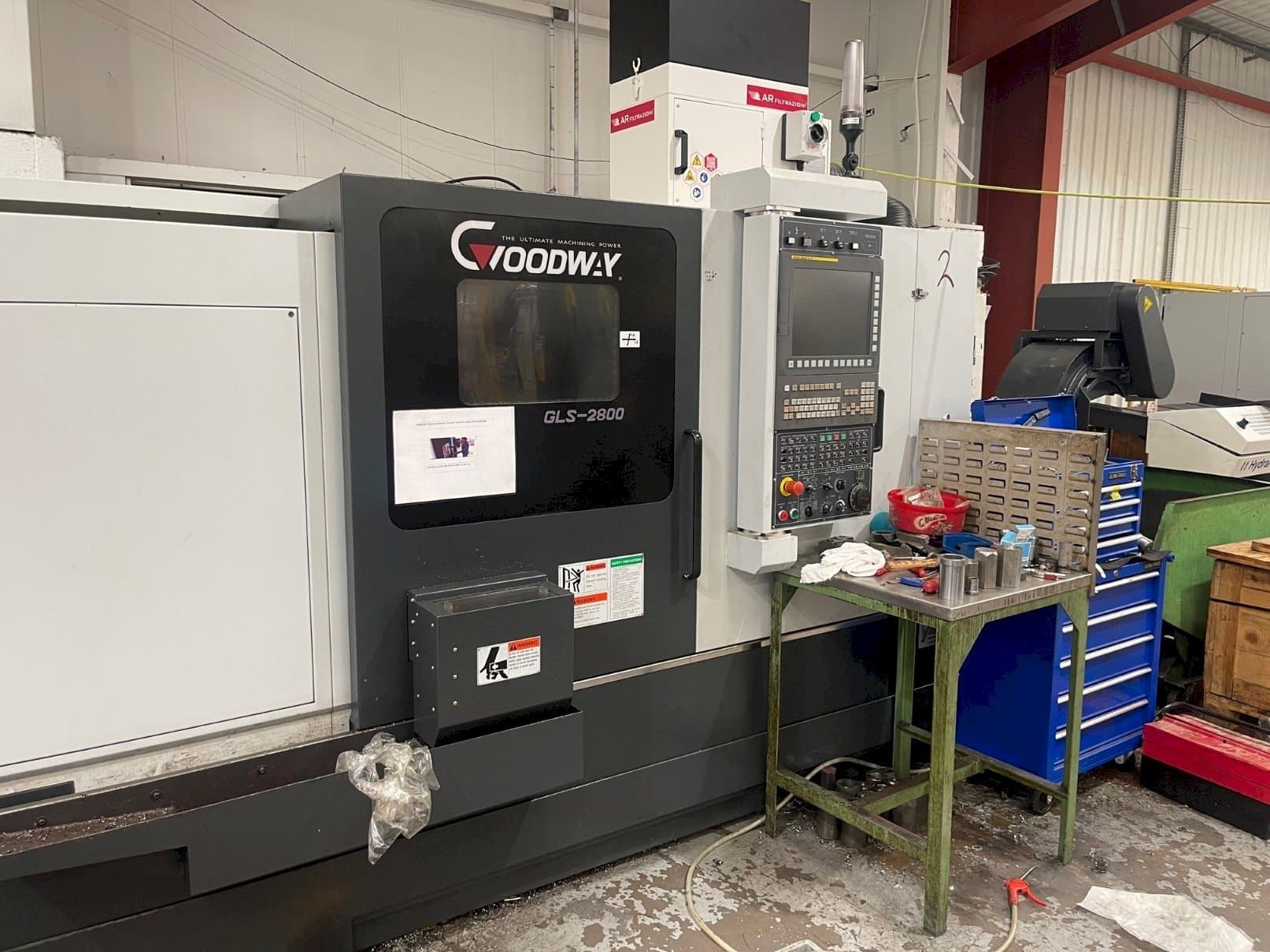 Prikaz stroja Goodway GLS-2800 sprijeda