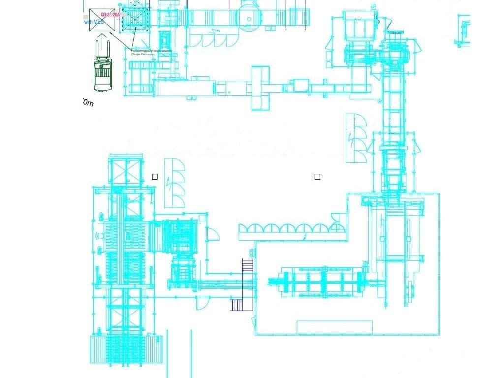 Prikaz stroja TORWEGGE TG2 Parquet production line sprijeda