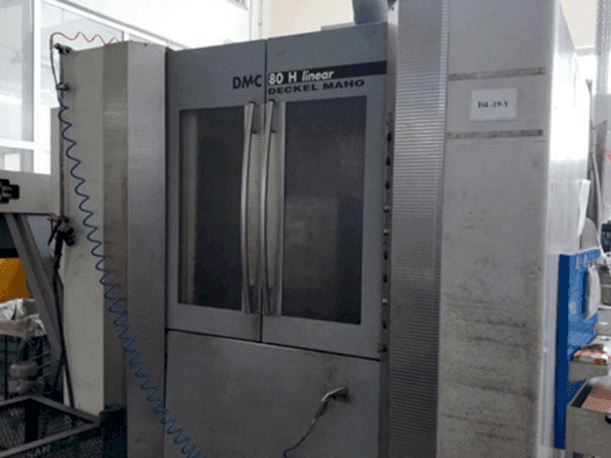 Prikaz stroja DECKEL MAHO DMC 80 H linear sprijeda