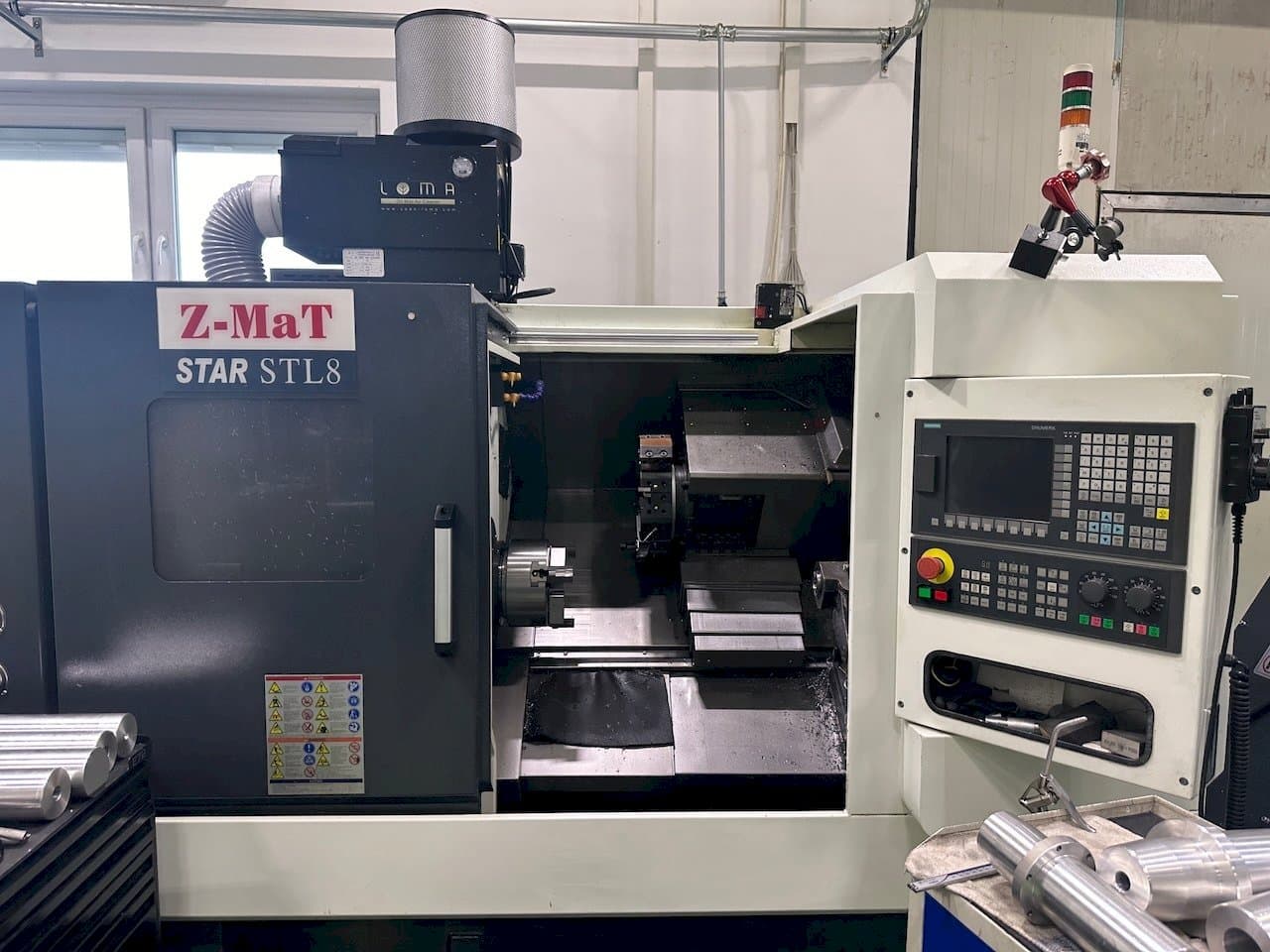 Prikaz stroja Z-MAT STAR STL 8 sprijeda