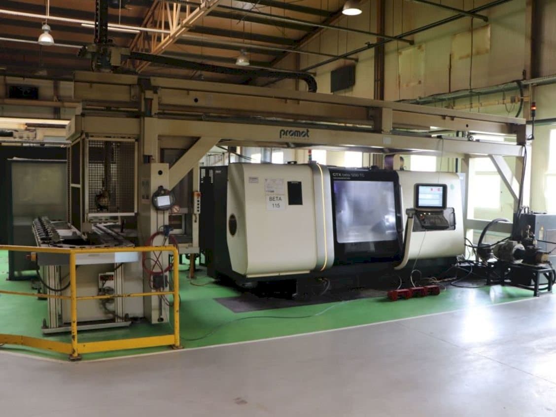 Prikaz stroja DMG CTX Beta 1250 TC sprijeda