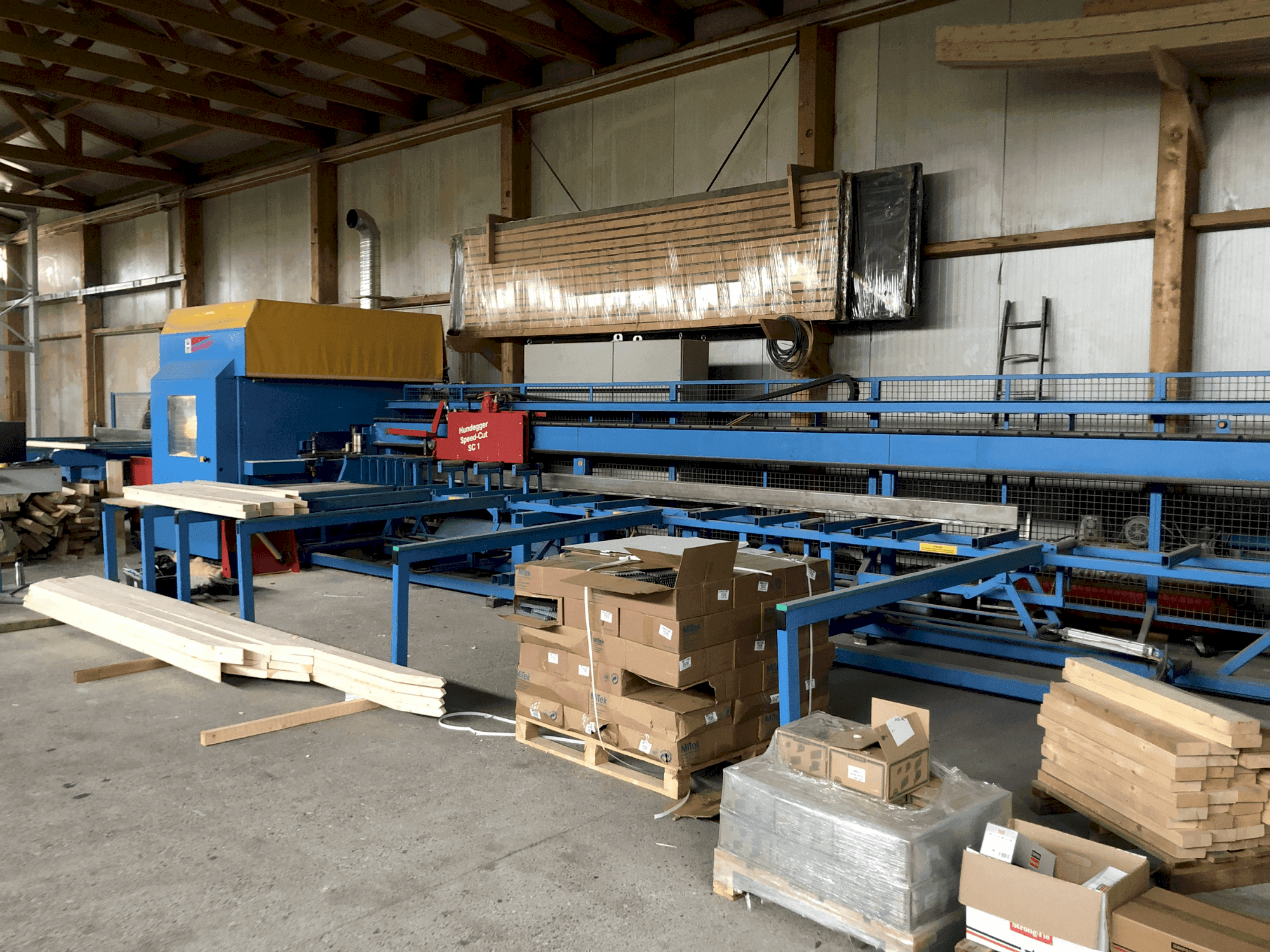 Prikaz stroja HUNDEGGER Speed-Cut SC1 sprijeda